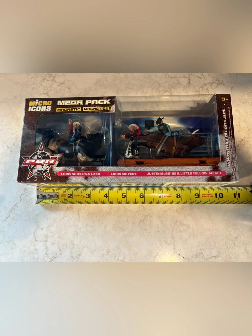 2004 PBR Micro Icons Mega Pack Chris Shivers Justin McBride NOS Sealed Vintage